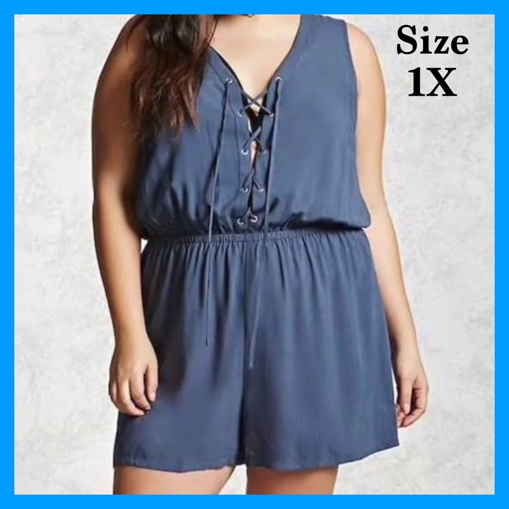 PLUS SIZE 1 Piece Romper